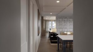 Eleven at Monon Square Living Area